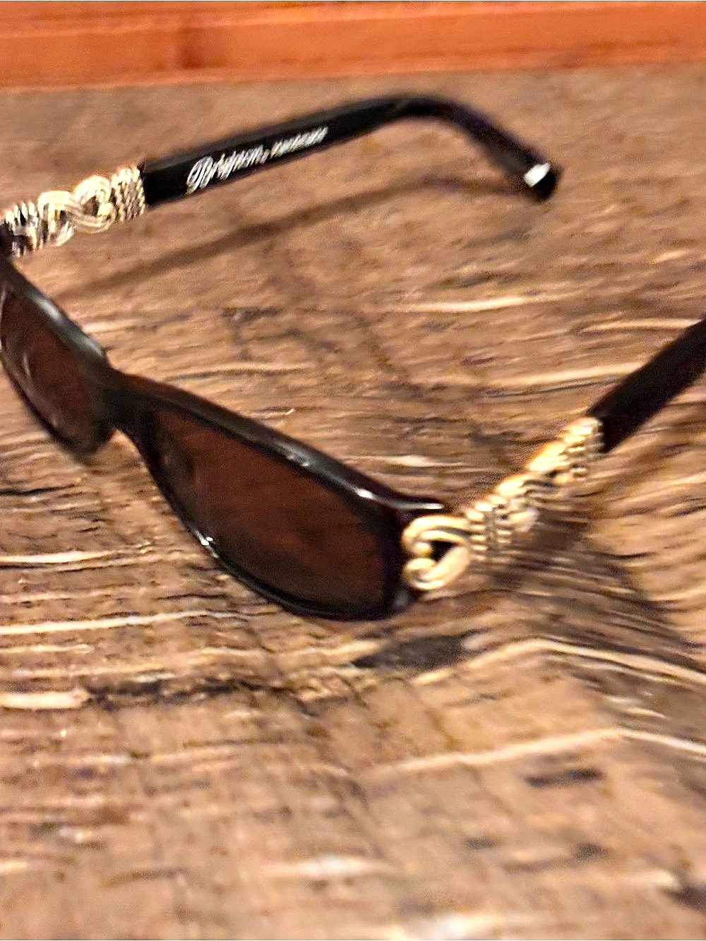Brighton Sabrina Sunglasses Black & Brown - Picture 8 of 9